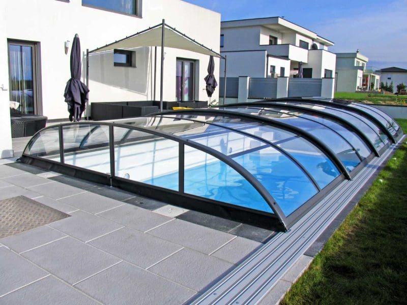 Alukov Azure Flat Compact - Poolüberdachung